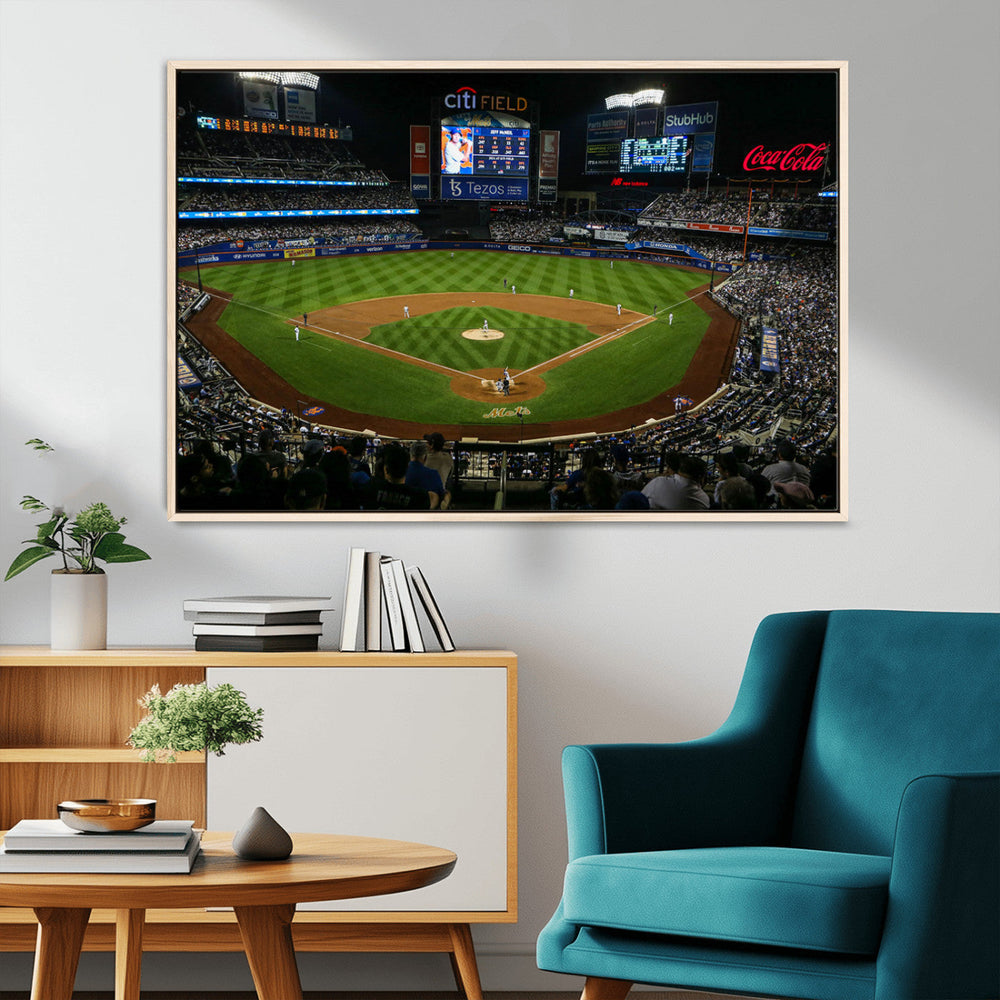 Oakland Athletics Baseball Print - RingCentral Coliseum