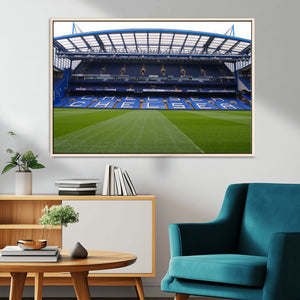 Stamford Bridge Chelsea Football Stadium Canvas Wall Art