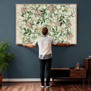 William Morris Jasmine 1872 Canvas Wall Art — Arts and