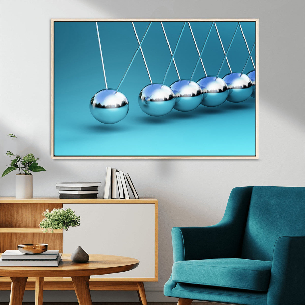 Newton Wall Art Canvas Print