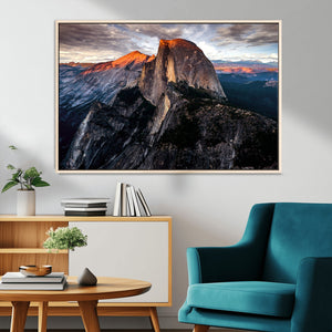 Half Dome Yosemite Wall Art – Majestic Mountain Landscape