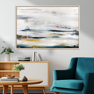 Soft Color Abstract Canvas Print