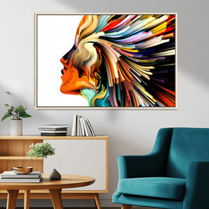 Profile Colors Canvas Print