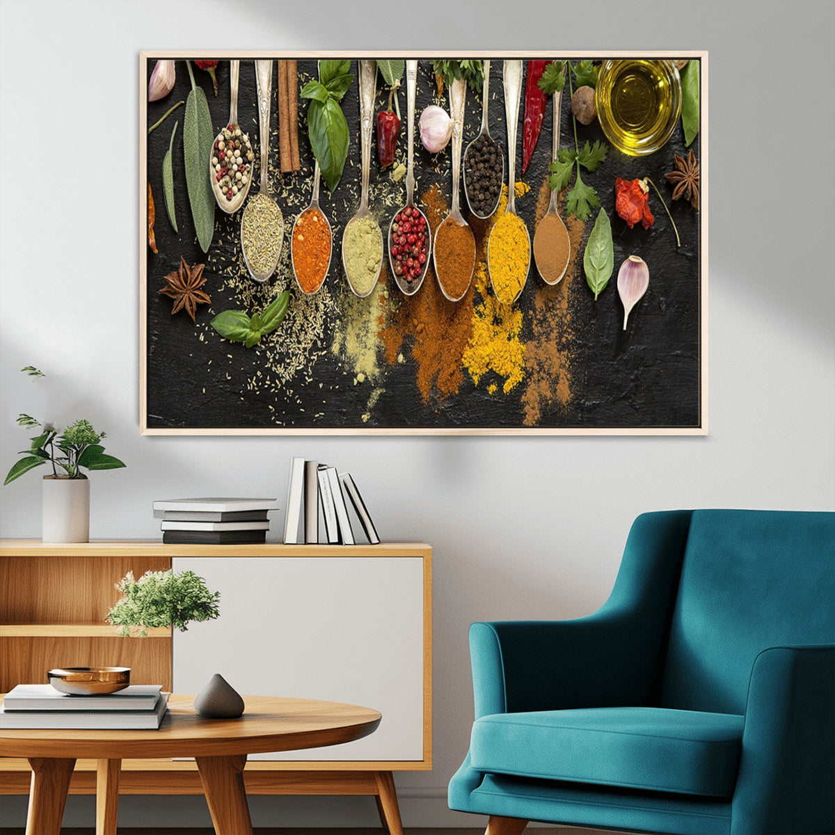 Spices Wall Art Canvas Print
