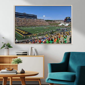 University of Missouri Tigers Football Team Print - Columbia