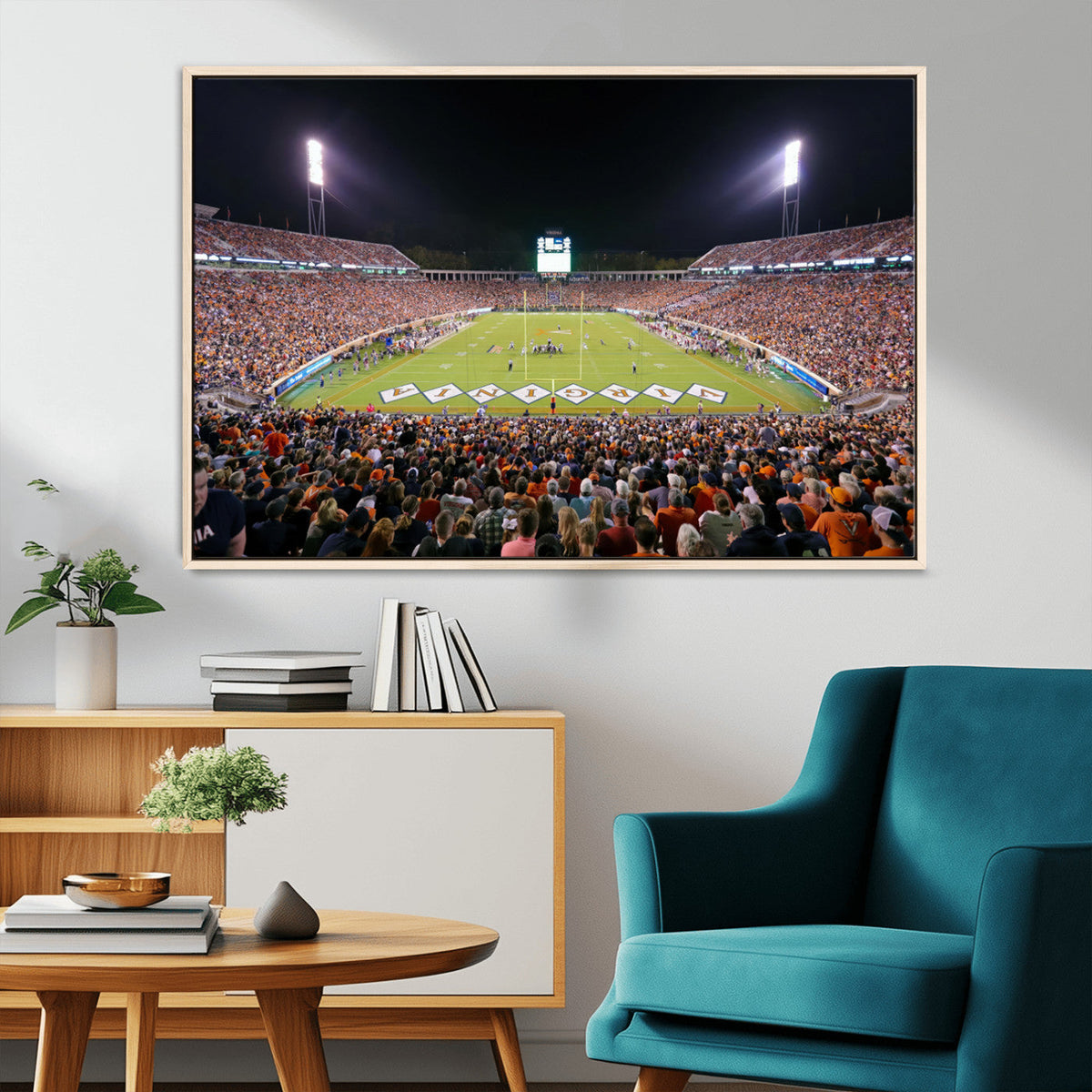 Virginia Cavaliers Football Team Print - Charlottesville
