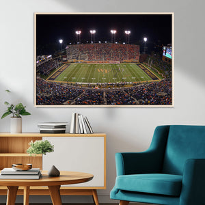 Demon Deacons Print Canvas, Football Team Print -