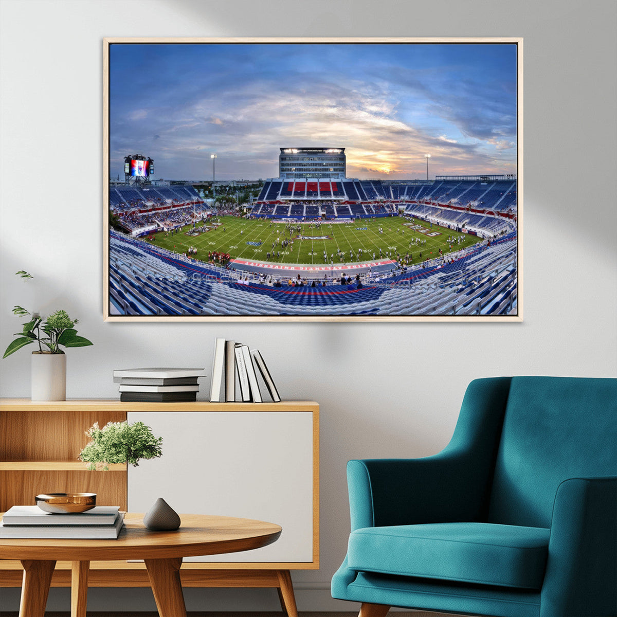 Florida Atlantic University Owls Football Team Print - Boca