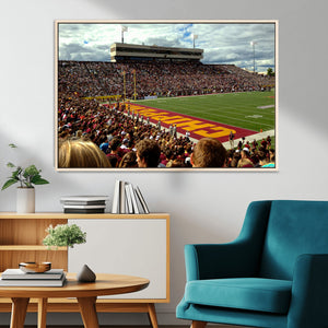 Central Michigan University Chippewas Football Team Print -