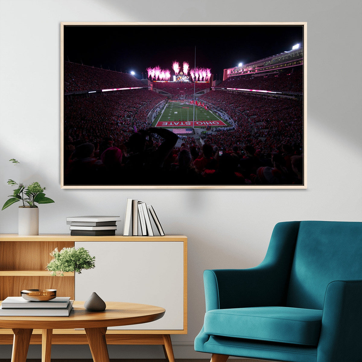 Ohio State University Buckeyes Football Team Print -