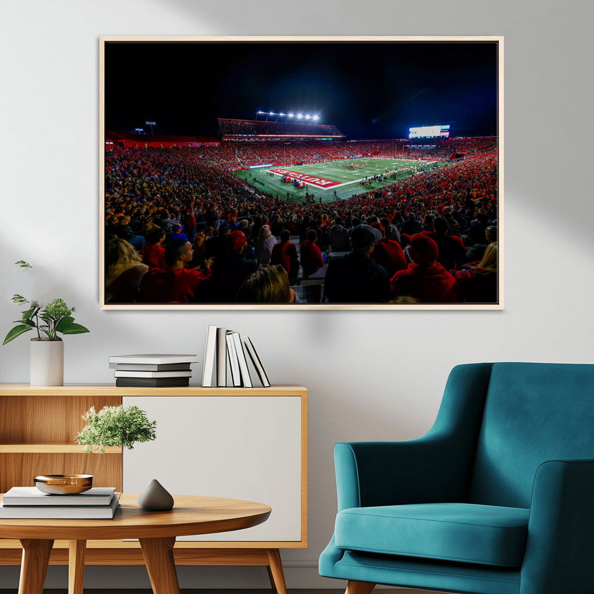 Rutgers Scarlet Knights Football Team Print - SHI Stadium,