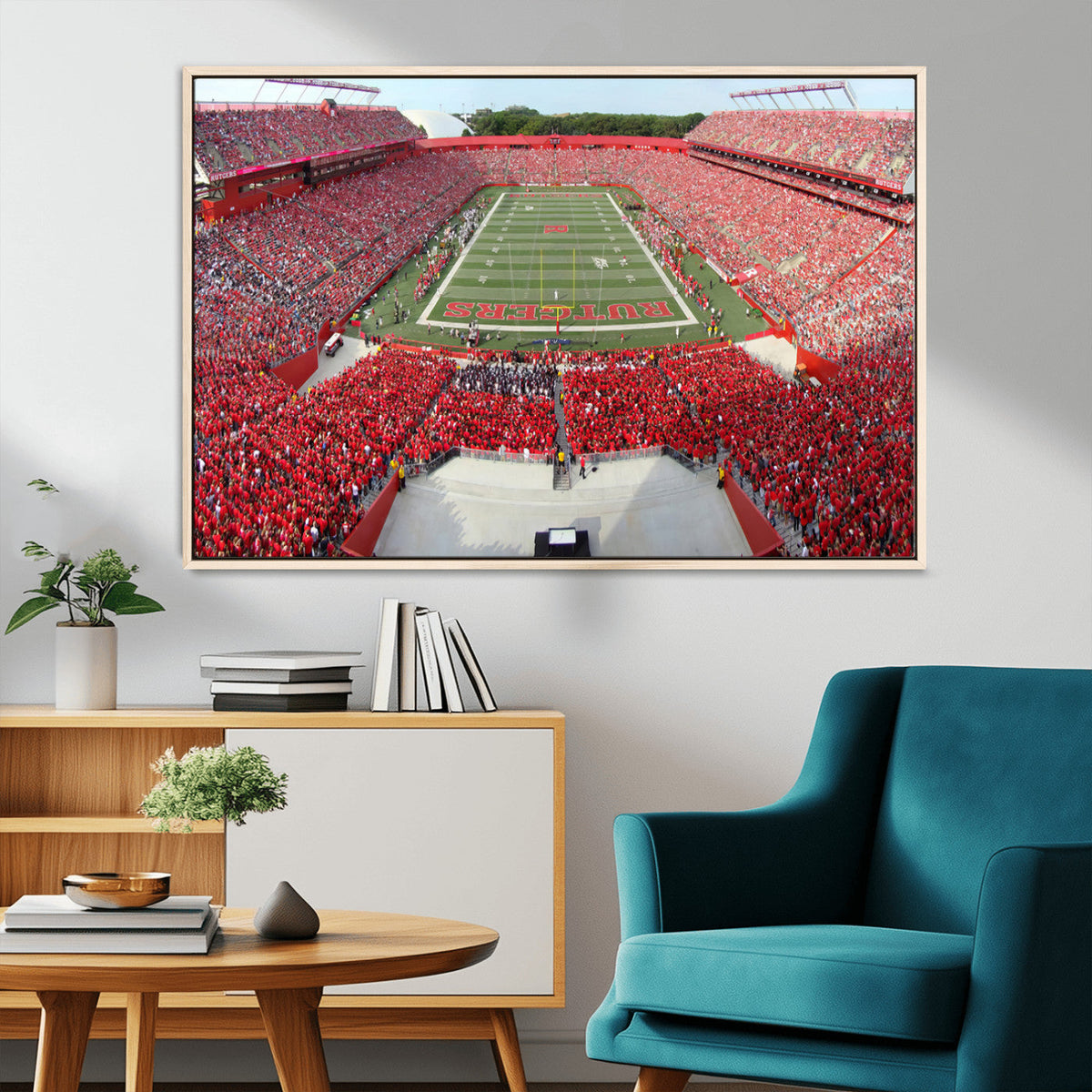 Rutgers Scarlet Knights Football Team Print - Piscataway SHI