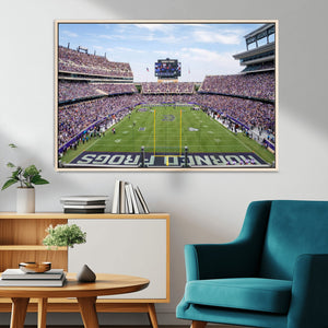 TCU Horned Frogs Football Team Print - Fort Worth Amon G.