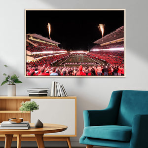 Oregon State Beavers Football Team Print - Corvallis Reser