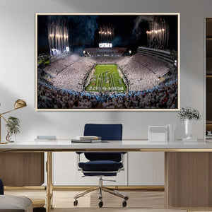 Penn Stadium Football Wall Art Canvas Print, Pennsylvania