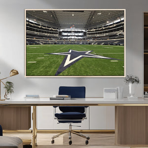 Dallas Cowboys Football Team Print - Arlington AT&T Stadium