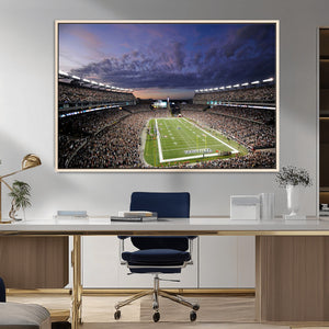 New England Patriots Football Team Print - Foxborough