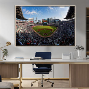 Truist Park Stadium Canvas Wall Art - Atlanta Braves Game
