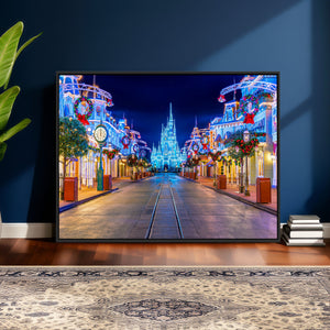 Disney Wall Art | Castle Large Wall Art Disney Magic Kingdom