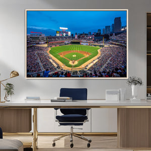Target Field Stadium Wall Art Canvas Print – Minnesota Twins
