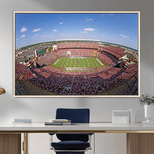 William Brice Stadium Wall Art Canvas Print – Stadium Crowd