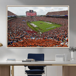 Jordan-Hare Stadium Wall Art Canvas Print, College Sports