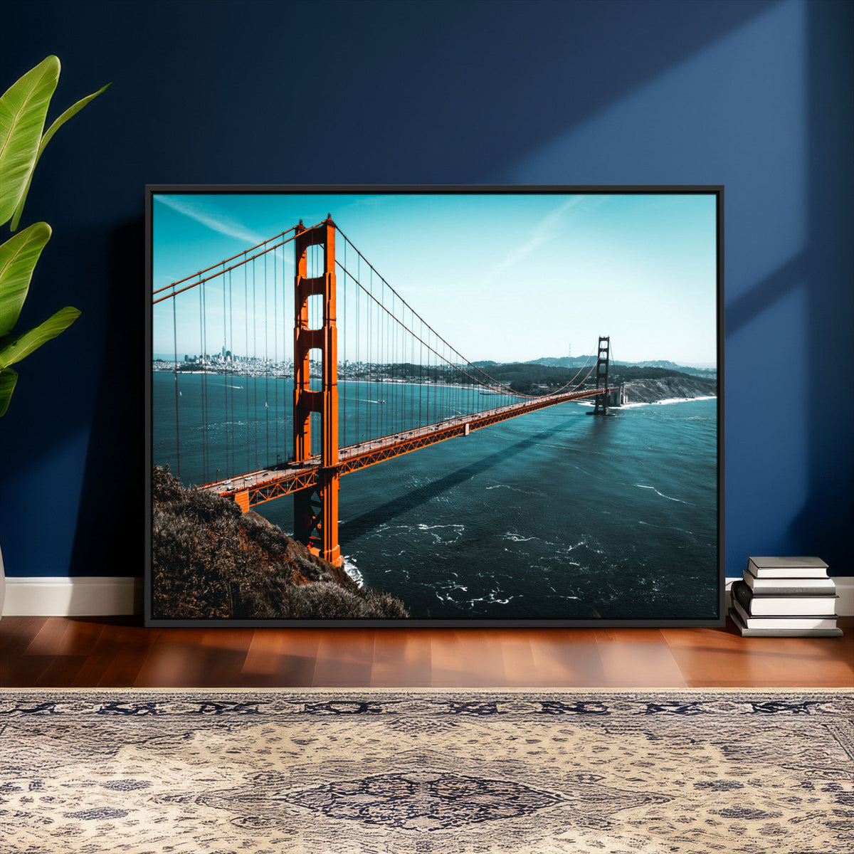 Golden Gate Bridge Wall Art Canvas Print – San Francisco