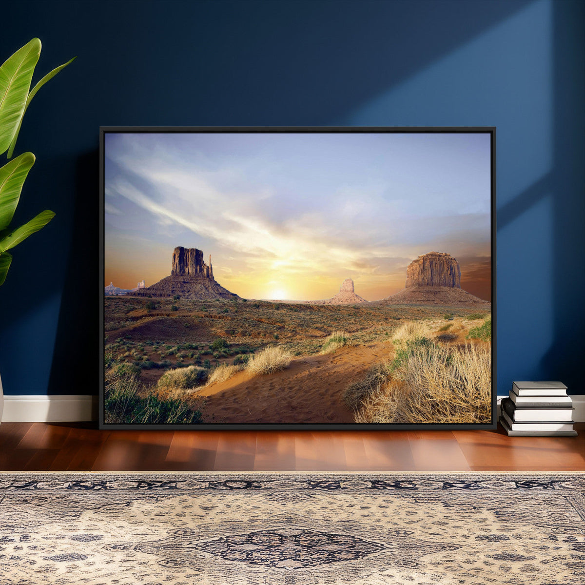 Monument Valley Desert Wall Art Canvas Print, Southwest