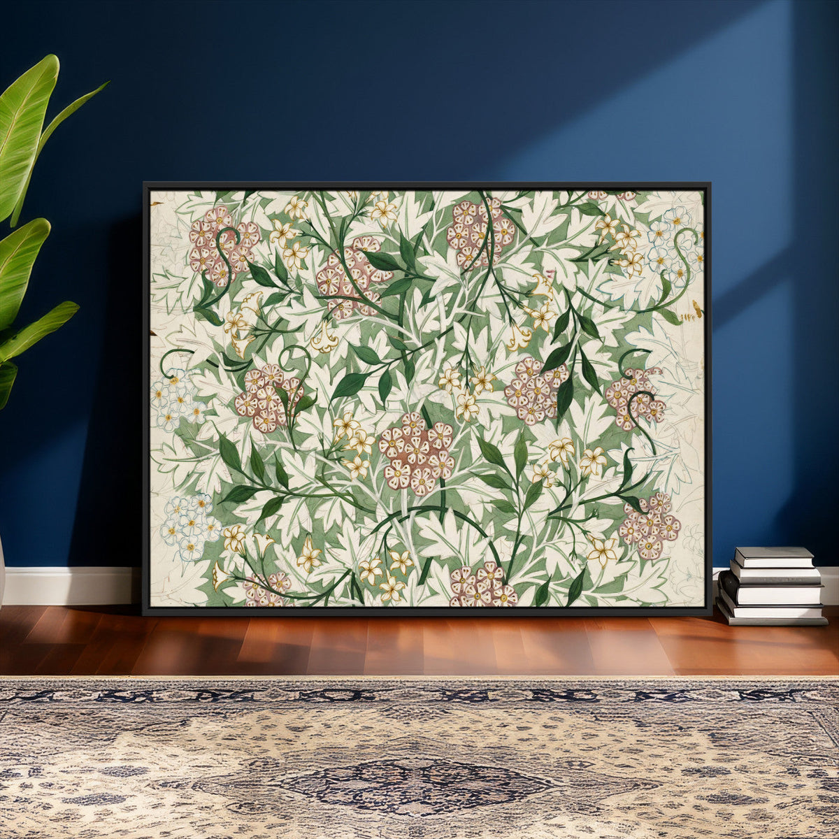 William Morris Jasmine 1872 Canvas Wall Art — Arts and