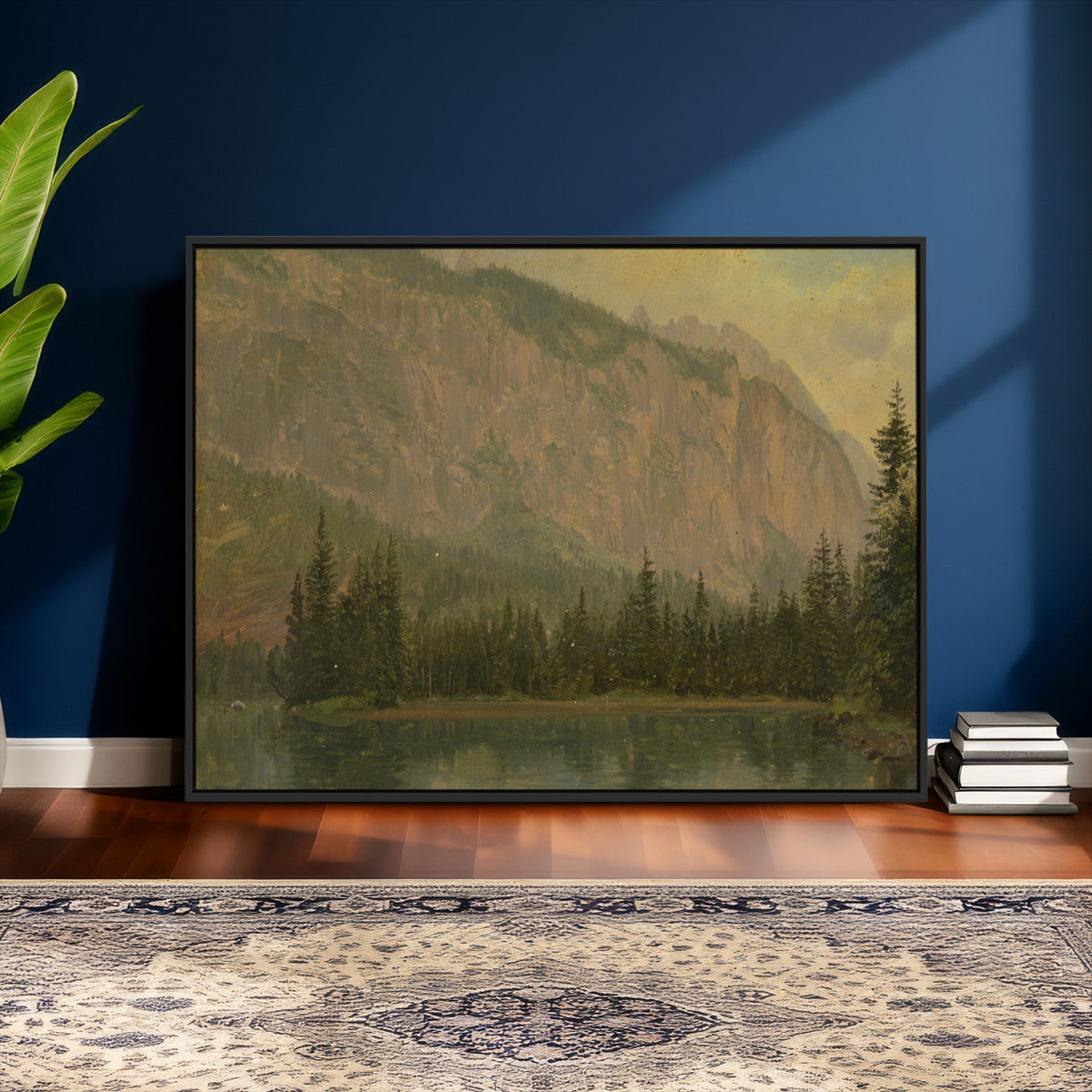 Frederic Edwin Church Hintersee Canvas Print, Hudson River