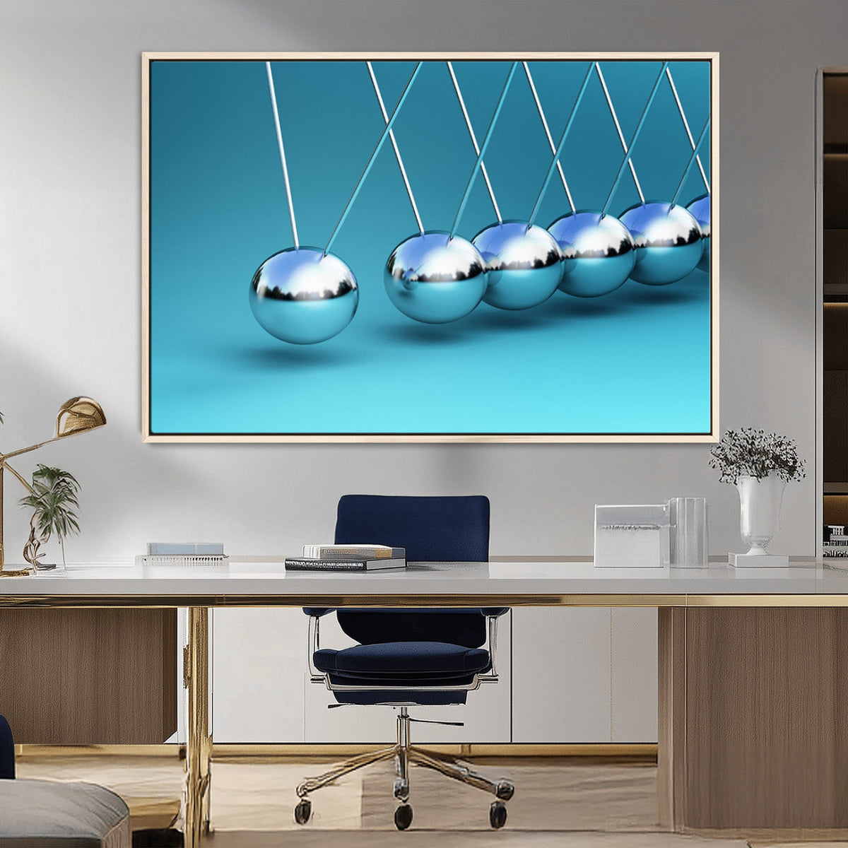 Newton Wall Art Canvas Print