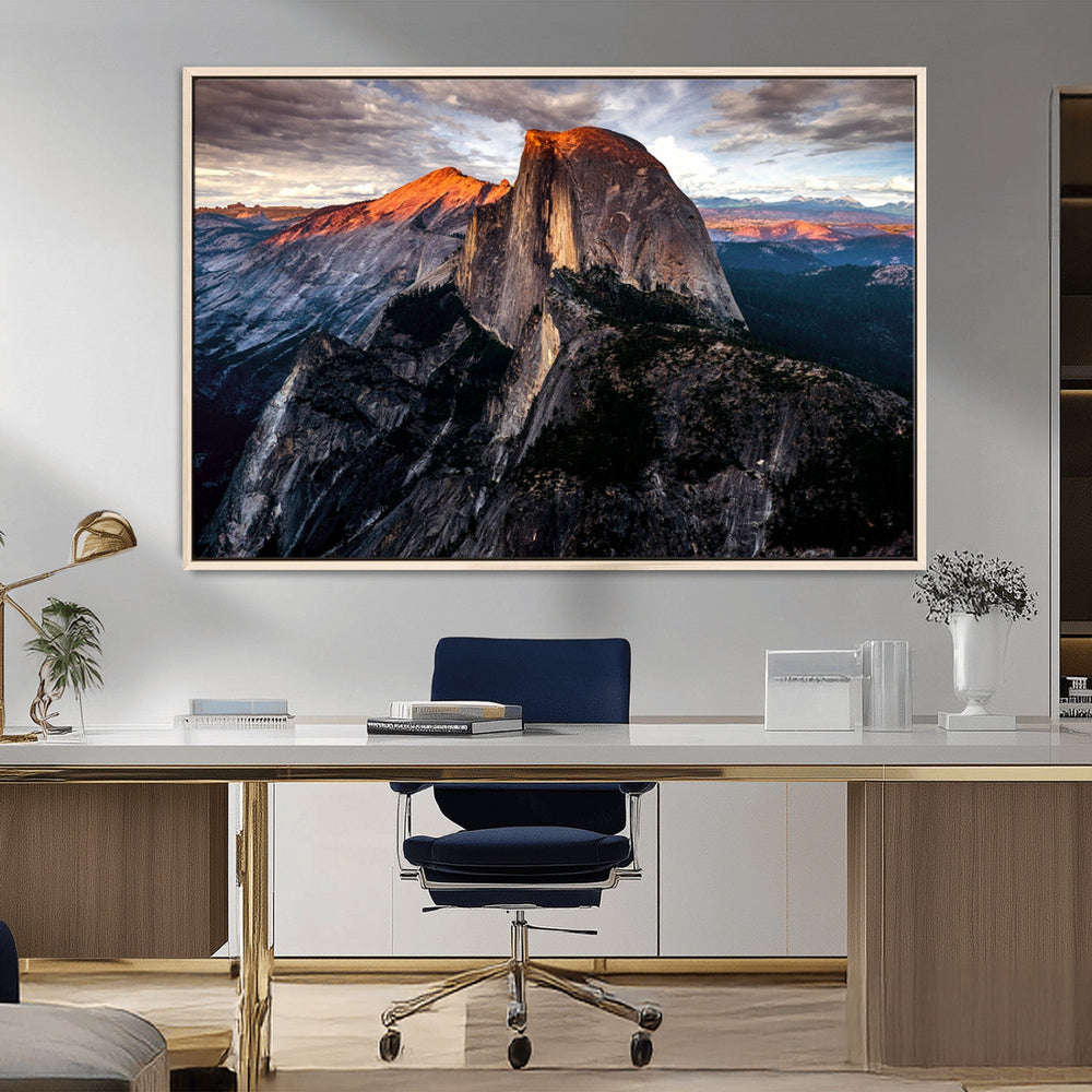 Half Dome Yosemite Wall Art – Majestic Mountain Landscape