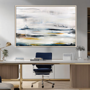 Soft Color Abstract Canvas Print