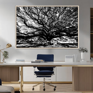 Mighty Angel Oak Wall Art | Angel Oak Tree Art Print