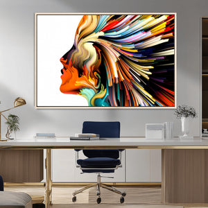 Profile Colors Canvas Print