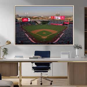 Los Angeles Angels Baseball Canvas Print - Anaheim Angel
