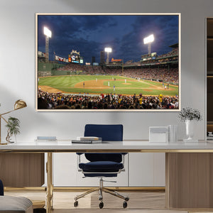 Boston Red Sox Baseball Team Print Canvas - Massachusetts