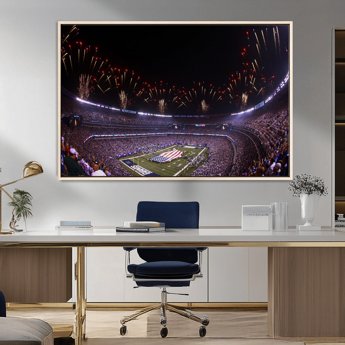 New York Giants Football Team Print - East Rutherford