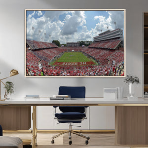 NC State Wolfpack Football Team Print Canvas- Raleigh