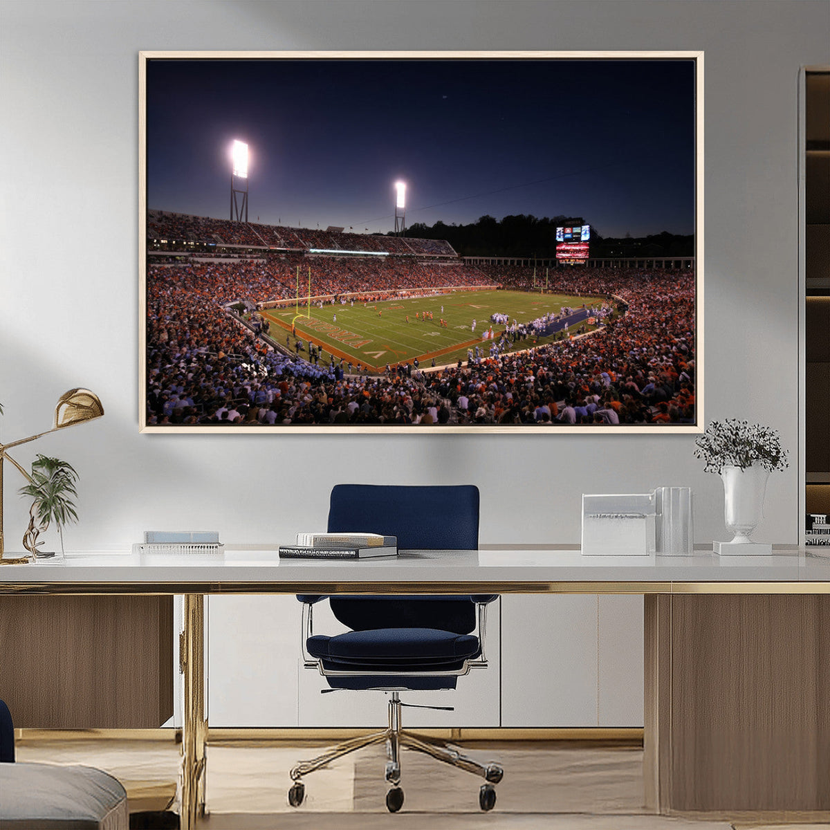 Virginia Cavaliers Football Team Print - Charlottesville