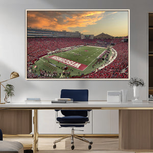 Camp Randall Stadium Wisconsin Badgers Large Wall Art Canvas