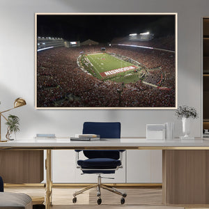 Wisconsin Badgers Football Team Print - Madison Camp Randall