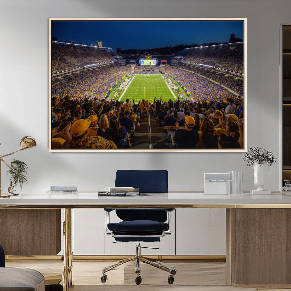 Pittsburgh Panthers Football Team Print - Pittsburgh