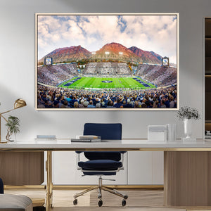 Brigham Young University Cougars Football Team Print - Provo