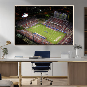 Florida Atlantic University Owls Canvas Print, Football Team