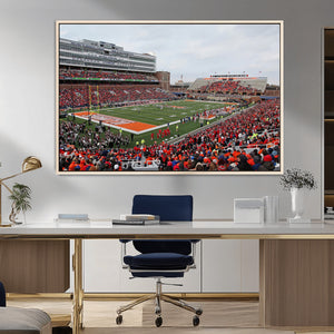 University of Illinois Fighting Illini Football Team Print -