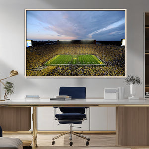 University of Michigan Wolverines Football Team Print - Ann