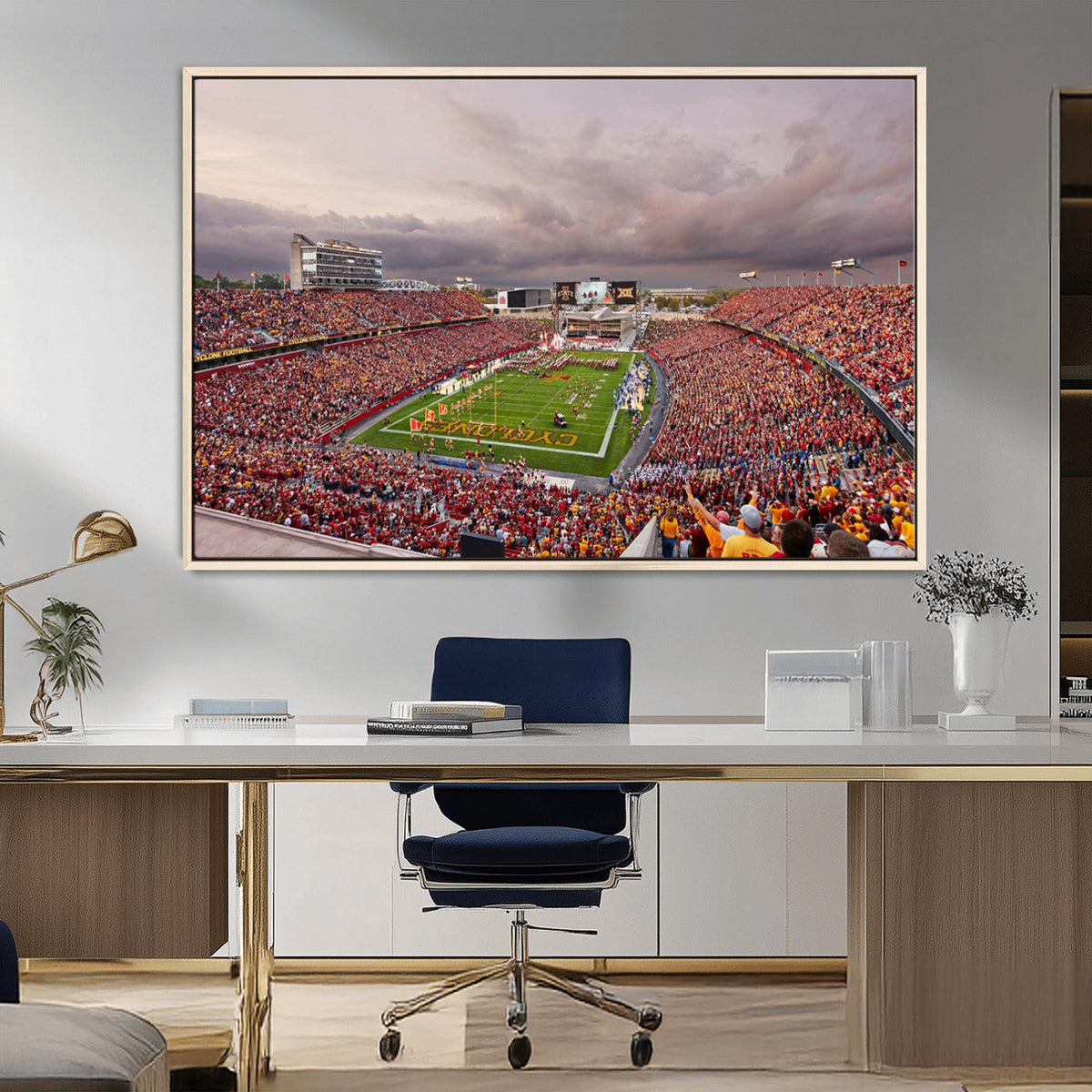 Iowa State University Cyclones Football Team Print - Ames