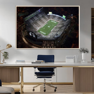 Michigan State Spartans Football Team Print - East Lansing