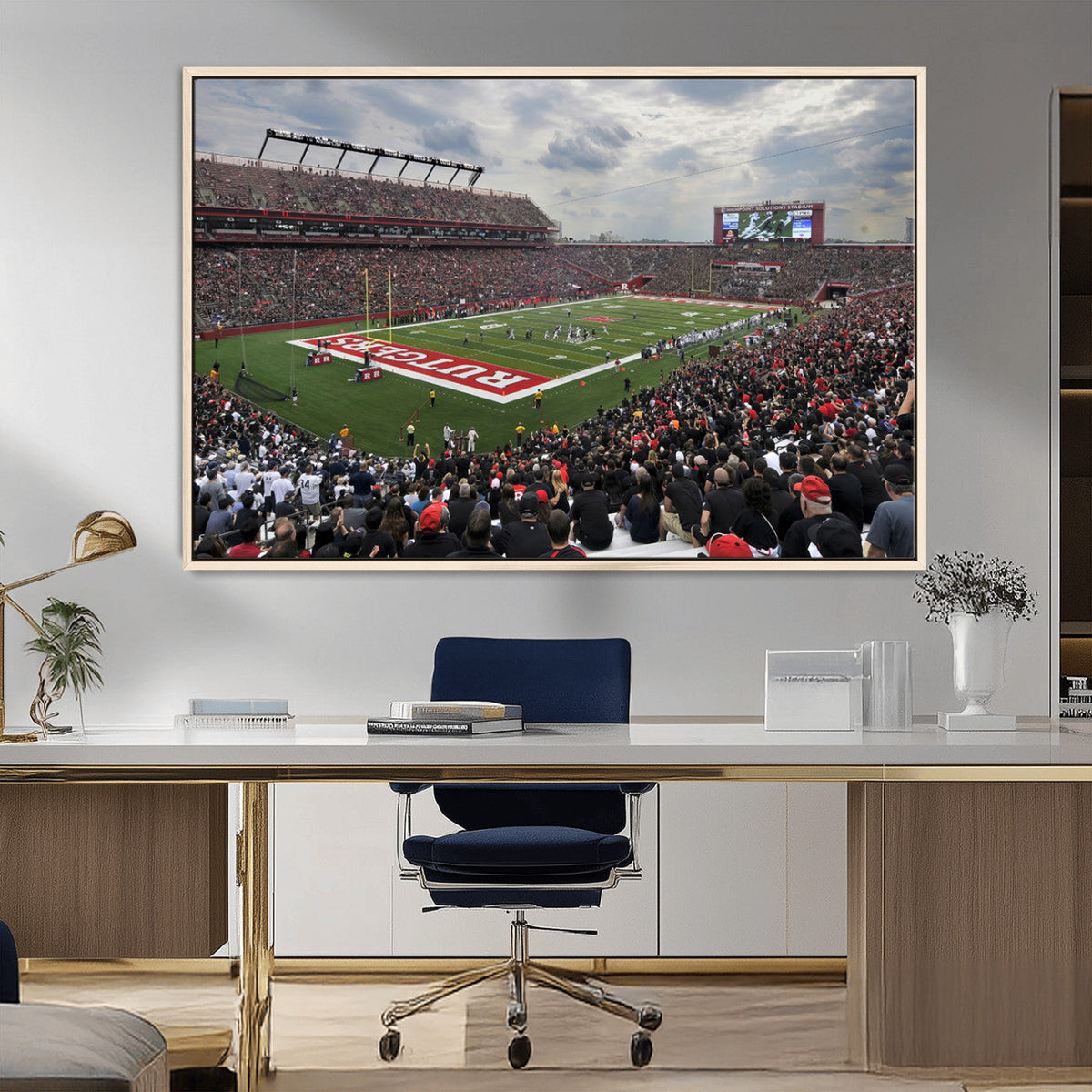 Rutgers Scarlet Knights Football Team Print - SHI Stadium,